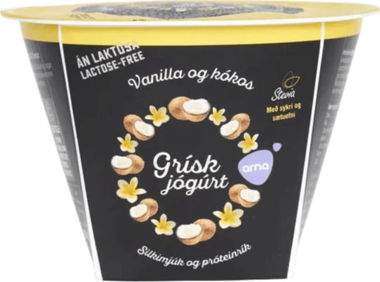 Arna Grískt Jógúrt vanilla og kókos 200 gr