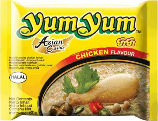 Yum Núðlur chicken 60 gr