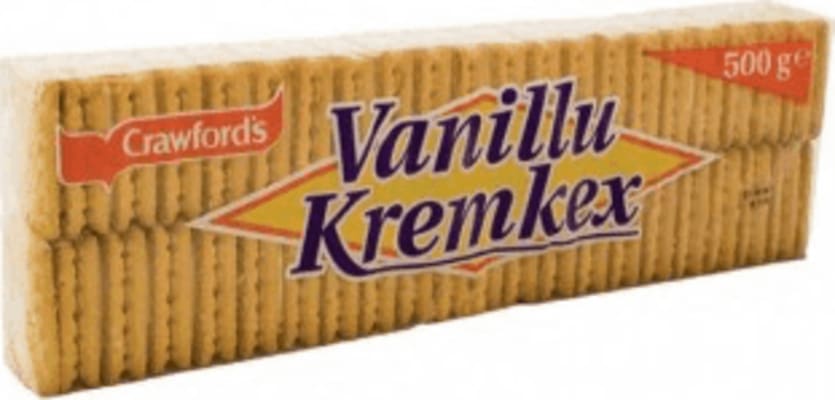 Kremkex vanilla 500 gr