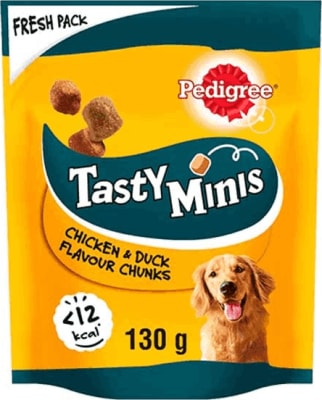 Pedigree tasty minis 130 gr