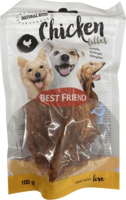 Best friend natural bites 100 gr chicken