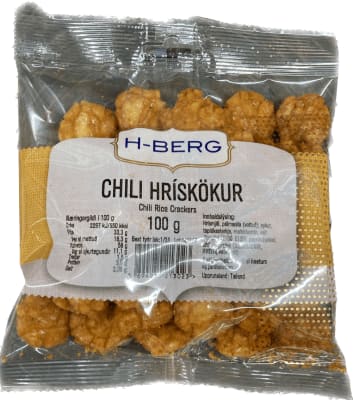H-Berg chili hrískökur 100 gr