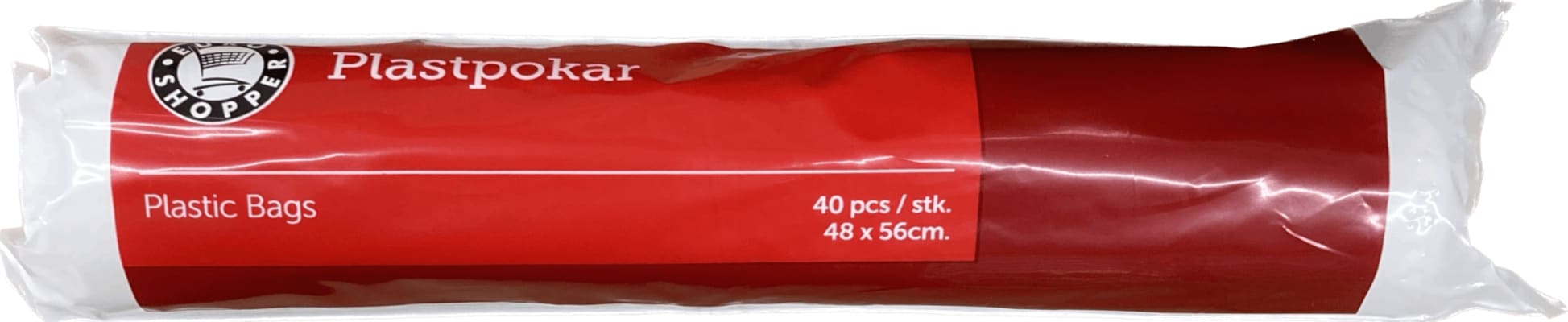 Plastpokar litlir 40 stk