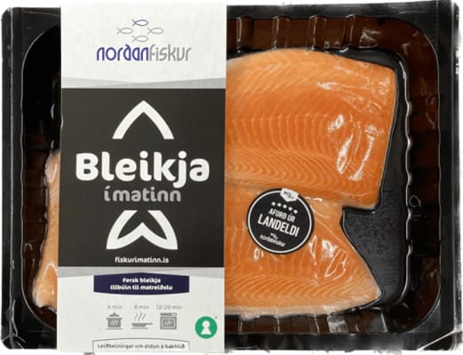 N.f bleikja flök ca. 320 gr