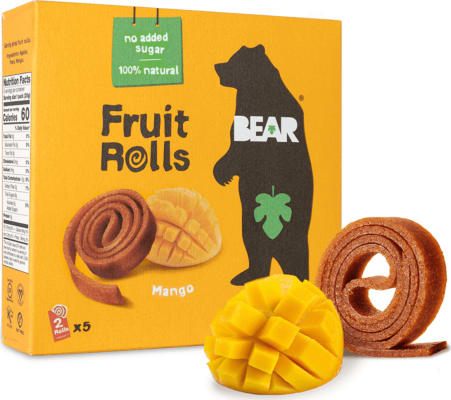 Bear fruit rolls mango  5x20 gr
