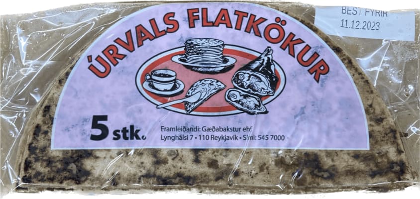 Úrvals flatkökur 5 stk 170 gr