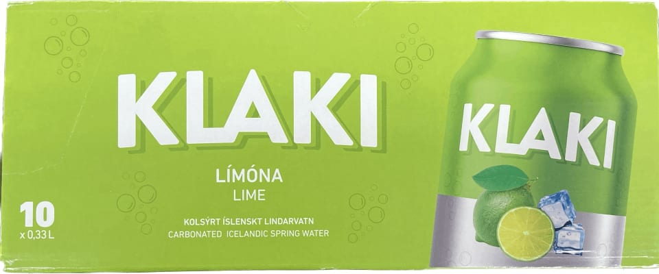 Klaki lime 10x330 ml