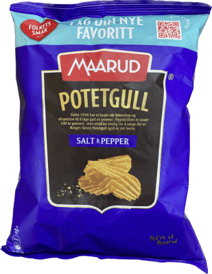 Maarud salt&pipar 250 gr