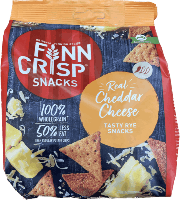 Finn crisp snakk cheddar 150 gr