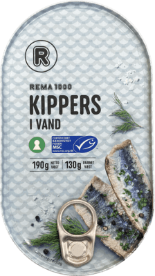 Rema kippers í vatni 190 gr