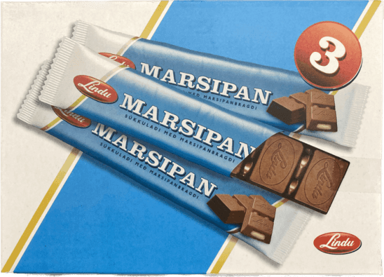 Lindu marsipan súkkulaði 3x50 gr