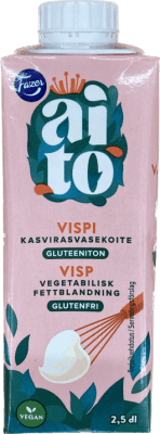 Fazer aito vegan þeytirjómi 250 ml