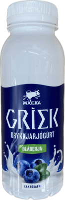 Mjólka grískt drykkjarjógúrt bláber 250 ml