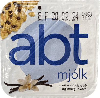 Ms abt mjólk vanilla/morgunkorn 170 gr