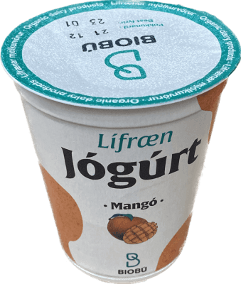 Biobú jógúrt mangó 170 gr