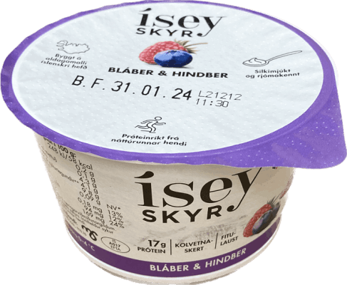 Ms ísey skyr bláb/hindb 170 gr