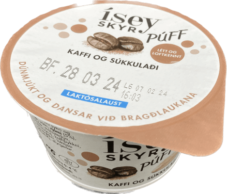 Ms ísey skyr púff kaffi/súkkulaði 125 gr