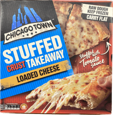 Chicago town stuffed crust loaded cheese 630 gr