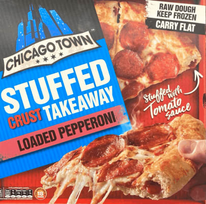 Chicago town stuffed crust loaded pepperoni 630 gr