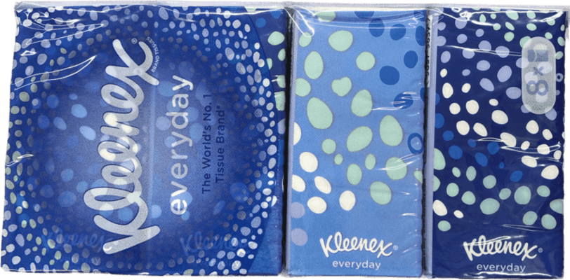 Kleenex tissues 8 pk