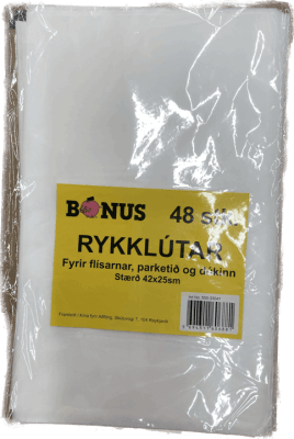 Bónus rykklútar 48 stk