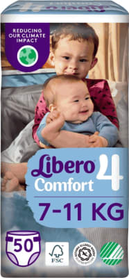 Libero comfort 7-11 kg 50 stk