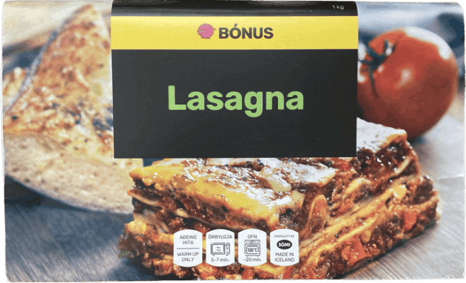Bónus lasagna 1 kg