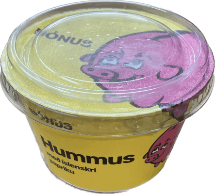 Bónus hummus m/papriku 200 gr
