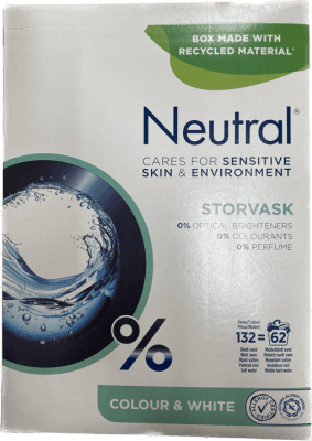 Neutral þvottaefni 62 þvottar 5,27 kg