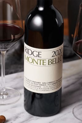 2020 Ridge Monte Bello Cabernet Sauvignon, Santa Cruz Mountains, California
