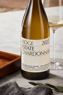 2022 Ridge Estate Chardonnay, Santa Cruz Mountains, California