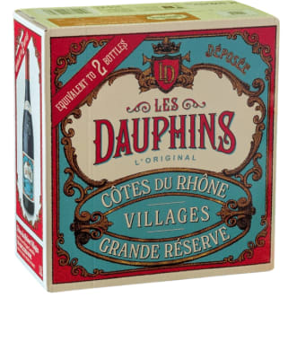 2024 Les Dauphins Côtes du Rhône Grande Réserve Rouge - 1.5L Kassavín
