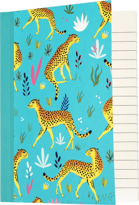 Stílabók - Cheetah A6 Notebook
