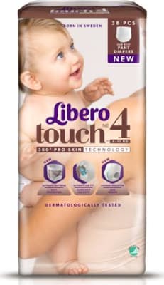 Libero Touch bleyjur st4 48 stk