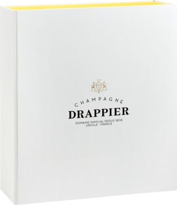 Þriggja flösku harðspjalda gjafakassi frá Drappier