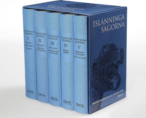 Íslendingasögurnar 1-5 sænska