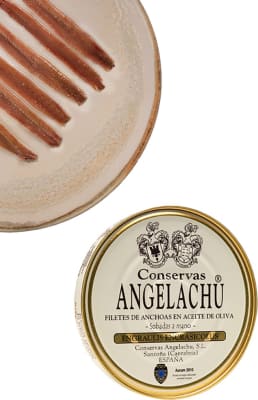 Angelachu Ansjósur í ólífuolíu - 180 gr.