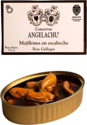 Angelachu Kræklingur í Escabeche - 115 gr.