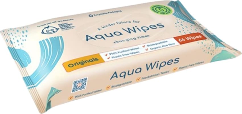 Aqua Wipes Originals – Wet Wipes blautþurrkur 64stk