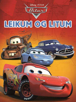 Bílar - Leikum og litum