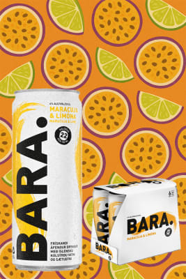 Bara / Maracuja og Lime / 6 í kippu
