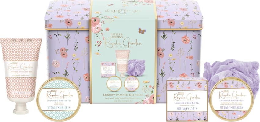 Baylis & Harding Royale Garden Luxury Pamper Keepsake baðvöru gjafasett
