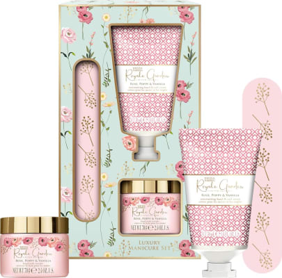 Baylis & Harding Royale Garden Rose, Poppy & Vanilla Lúxus Manicure Gjafasett
