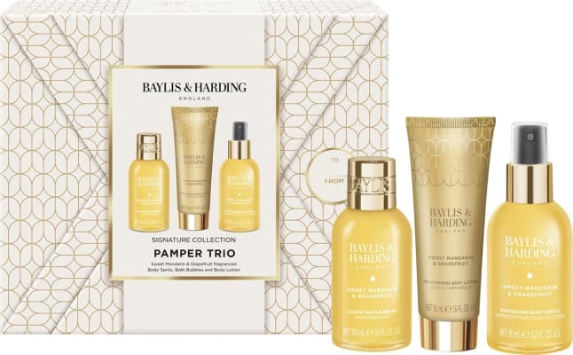 Baylis & Harding Sweet Mandarin & Grapefruit Dekur Tríó Gjafasett