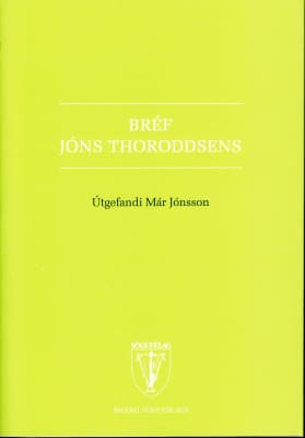 Bréf Jóns Thoroddsens