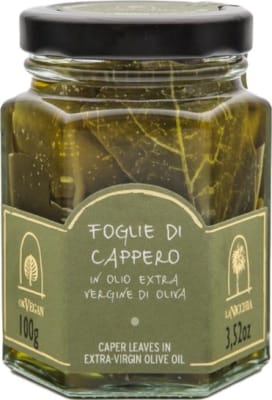 Capers lauf í ólífuolíu