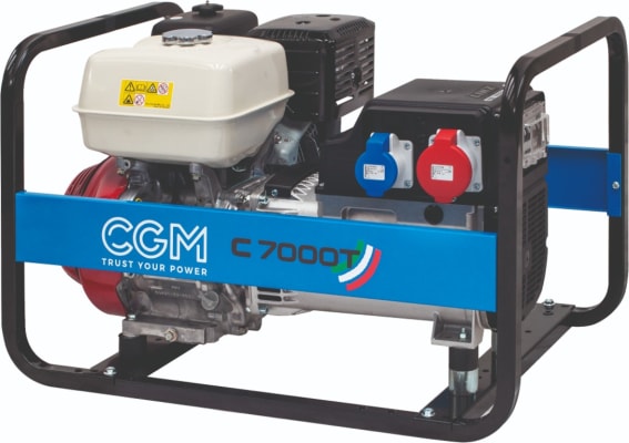 CGM rafstöð 7KVA 400V handræsing