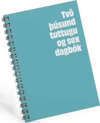 Dagbók - Blá m/gormum 2026