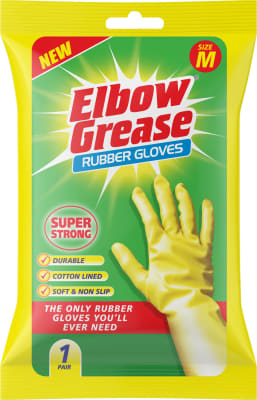 Elbow Grease Extra Sterkir Uppþvottahanskar Large 1 pk