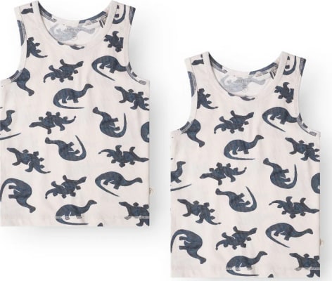 Emil nærbolur – 2-pack – Mono dino